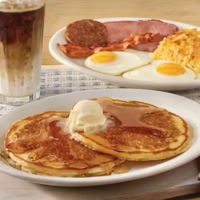 Grandma’s Sampler Pancake Breakfast