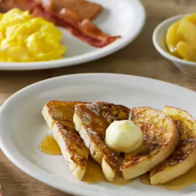 Grandma’s Sampler French Toast Breakfast