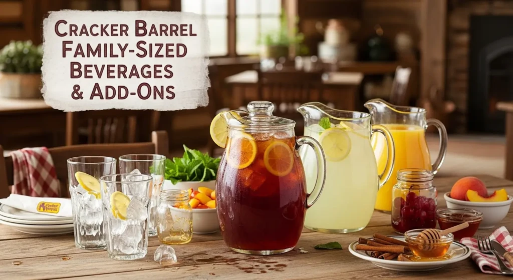 Family-Sized Beverages & Add-Ons