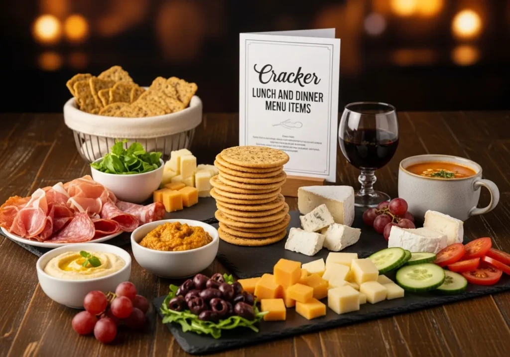 Lunch and Dinner Menu Items