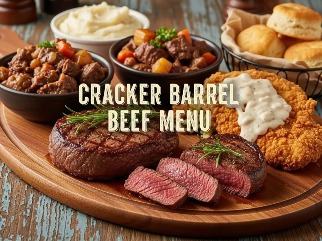 Cracker Barrel Beef Menu 2026